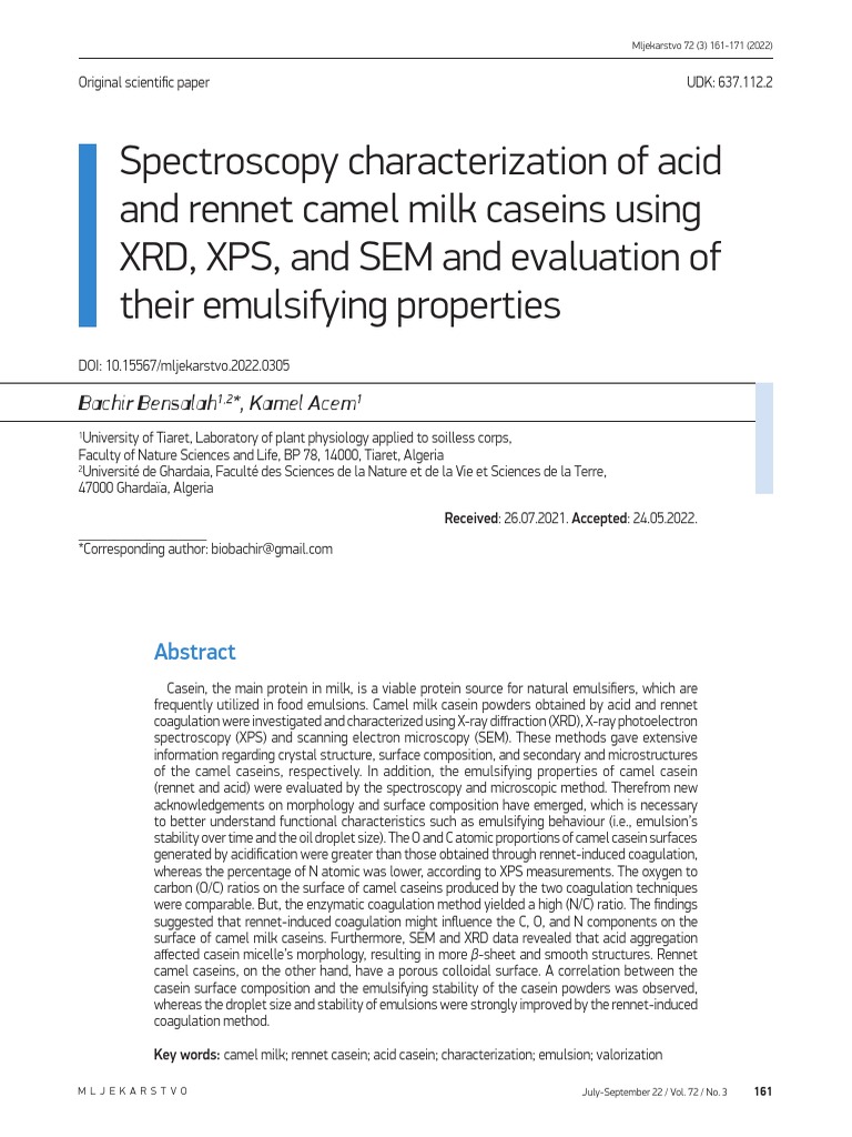 MLJ 72 161 en PDF Emulsion X Ray Photoelectron Spectroscopy