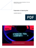 Exploration of Steering Feel