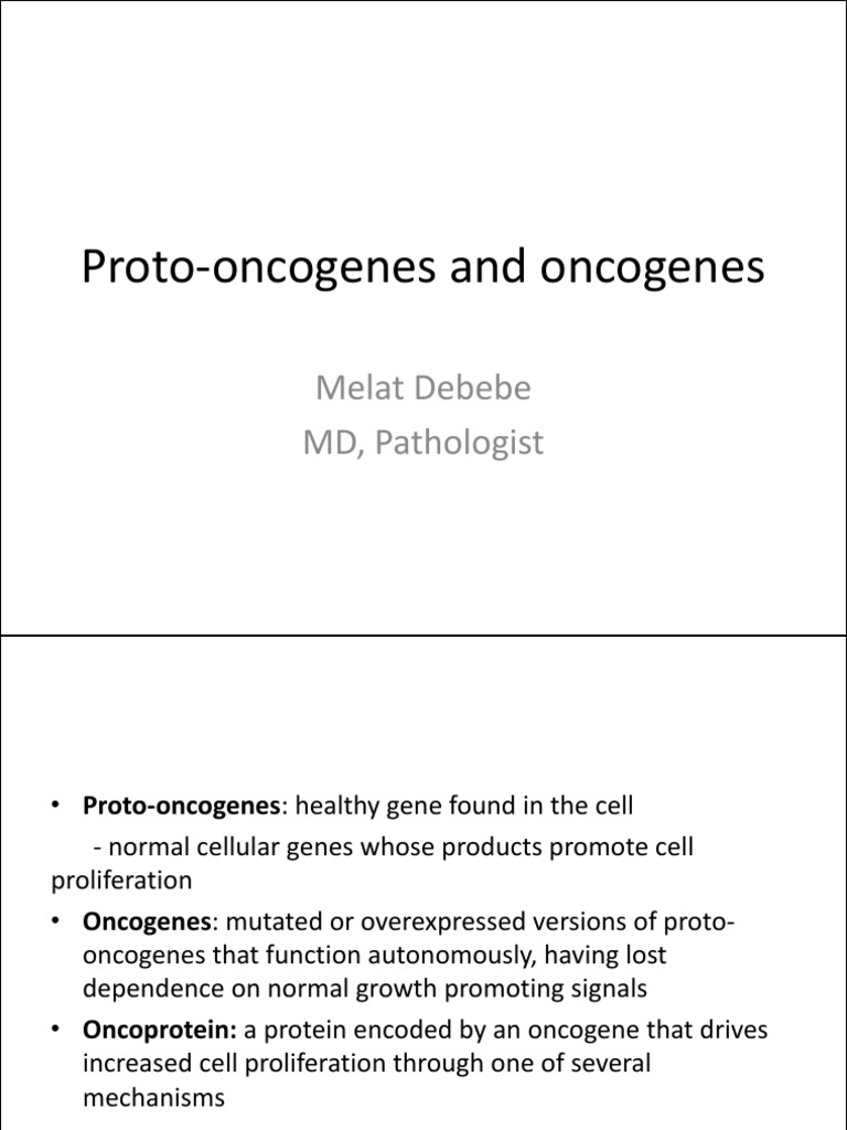 Proto Oncogenes (1) | PDF | Epidermal Growth Factor Receptor | Kinase