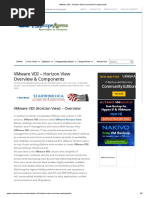 VMware VDI - Horizon View Overview & Components