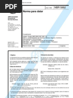 NBR 5892 - Normas Para Datar