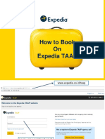Booking Step On Expedia TAAP