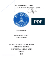 LKP - Fernando Bukit - Laporan Kerja Praktek Di PT Perintis Sarana Pancing Indonesia (1)