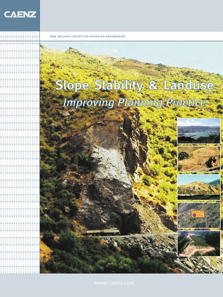 Slope Stability Report | PDF | Risk | Landslide