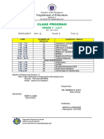 Class Program g3 Dahlia Sy 2022 2023 Catherine C. Castellon