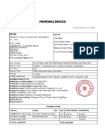 Proforma-Invoice For TIJ Inkjet Printer A6-JNY1127112901