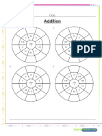 Addition Circle Drill 002