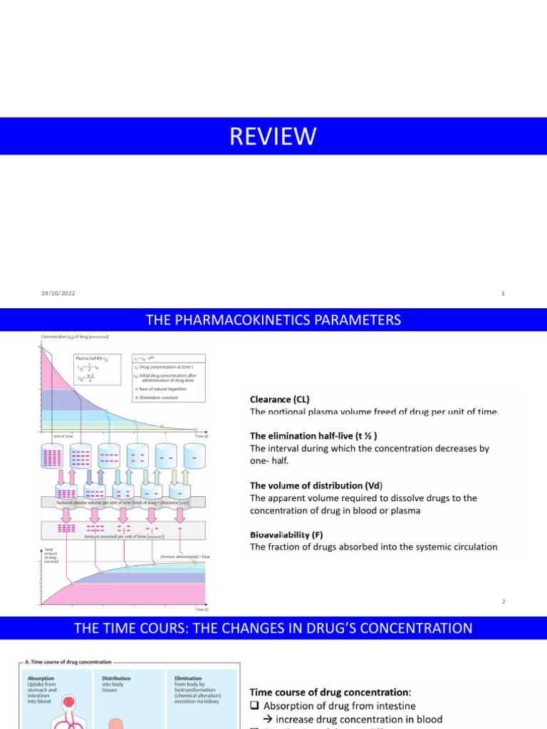 Pharmacokinetics & Dosage Optimization | PDF | Pharmacokinetics | Dose ...