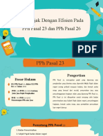 Taat Pajak Dengan Efisien Pada PPH Pasal 23 Dan PPH Pasal 26