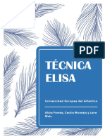 Técnica ELISA: Detección de alérgenos y gluten