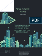 SEJARAH IPTEK - Abhista Reyhan