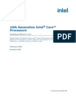 10th Generation Intel Core™ Processors: Datasheet, Volume 1 of 2