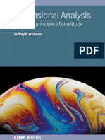 Jeffrey H Williams - Dimensional Analysis - The Principle of Similitude-Iop Publishing LTD (2022)