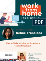 WFH - Celine Francisco - Content Strategy