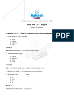 STSE Class 10 LCT Question Paper and Solutions 2022