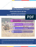 Adaptation and Resilience To Drought From Knowhow To Dohow Final Report