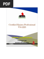 Vs 1223 Certified Kaizen Professional Sample Material