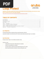 AOS-CX Switch Simulator - Loop Protect Lab Guide