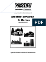 Electric Services Meters