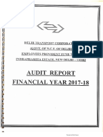 DTC EPF Trust Audit Report Financial Year 2017-18