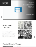 Module 2 Intro - Basic Theories of Crime