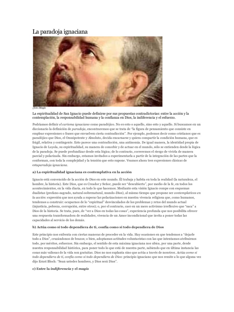 Magis Ignaciano | PDF