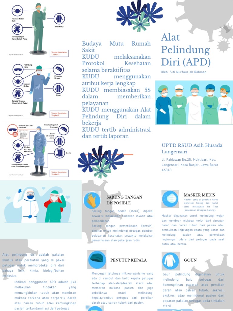 Panduan Penggunaan APD di RSUD | PDF