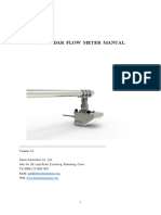 F40 Radar Flow Meter Manual