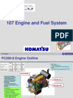 107 Engine and Fuel System (PC200-8)