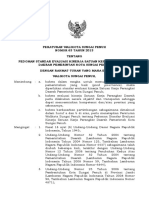 PERWAKO 63 Tahun 2013 PEDOMAN STANDAR EVALUASI KINERJA SATUAN KERJA PERANGKAT DAERAH