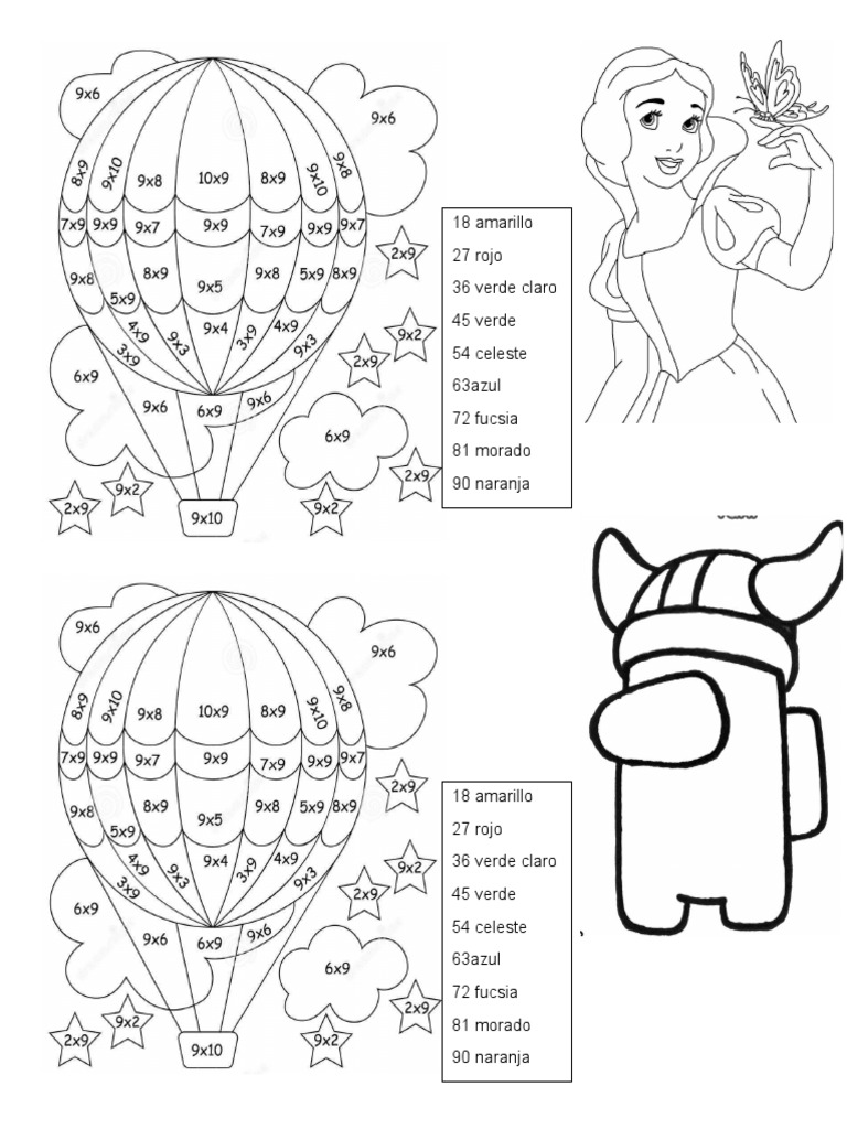 Mandalas de Multiplicar | PDF