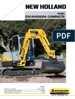 E55Bx: Potente e versátil miniescavadeira compacta