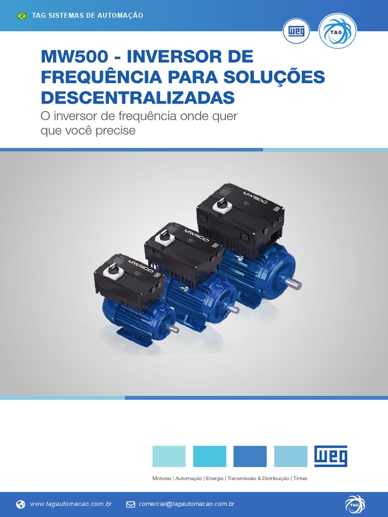 MW 500 Feito | PDF | Controlador lógico programável | Automação
