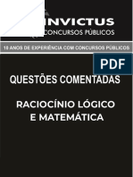 Questões Comentadas de Matemática - Invictus Concursos