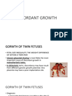 Discordant Growth