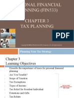3-TAX PLANNING (Planning Your Tax Strategy)