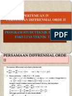 Pertemuan Iii Persamaan Diffrensial Orde Ii +