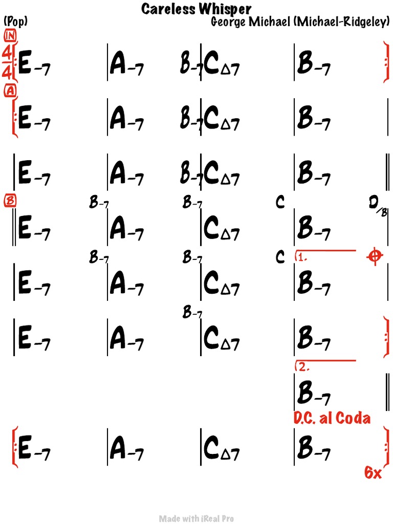 Careless Whisper PDF