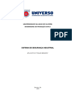 Projeto - Sistema de Segurança Industrial