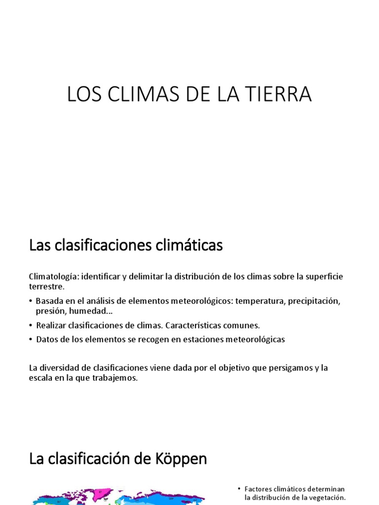 32169449-Los Climas de La Tierra | PDF | Clima | Clima templado