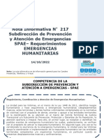 Nota Informativa N°217 Subdirección de Prevención y Atención de Emergencias 14102022-AH