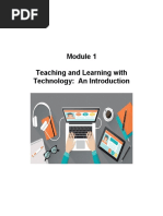 Module 1 Technology For Teaching and Learning 1 | PDF | Educational ...