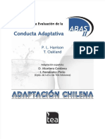 ABAS II Manual 2020 Adaptacion Chilena