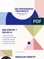 Tugas Pendidikan Pancasila - Kelompok 1