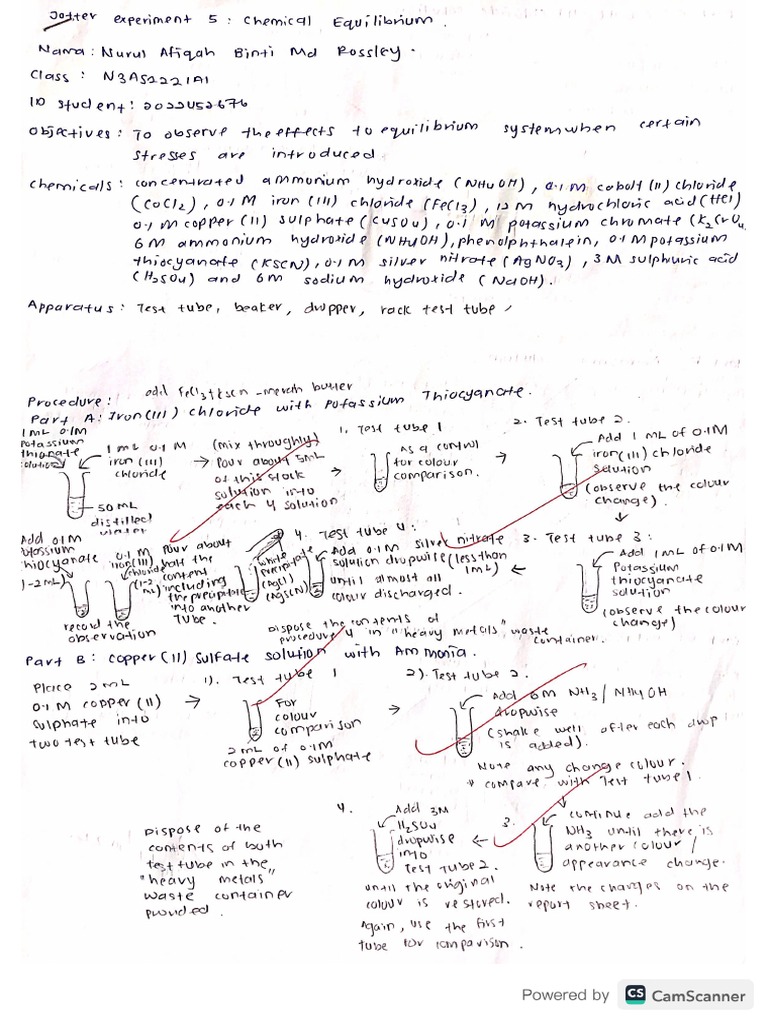 Jotter Experiment 5 | PDF