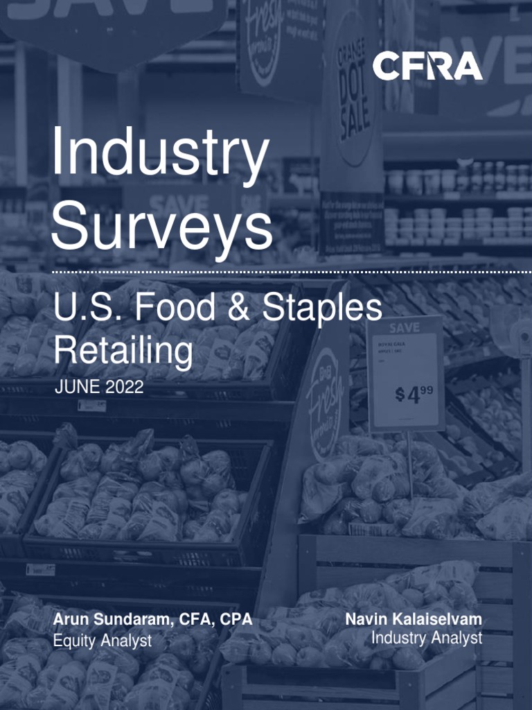 Food & Staples Retailing U.S. PDF Retail Walmart