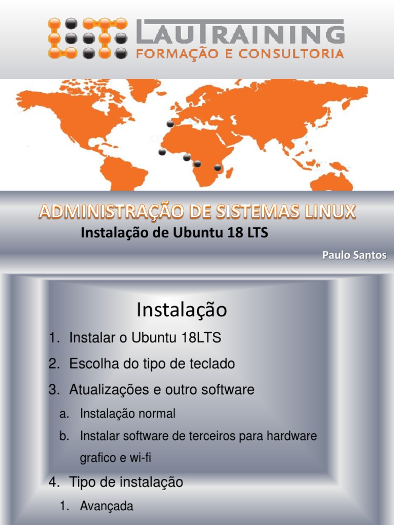 Guia Completo de Instalação do Ubuntu 18 LTS | PDF | Distribuição Linux ...