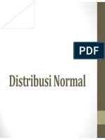 Cara Menghitung Peluang Distribusi Normal