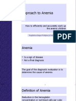 Approach To Anemia Ws