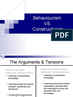Behaviourist VS Constructivist